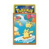 Pokemon Center Original Pokemon Card Game Deck Sleeves Surfing Pikachu & Flying Pikachu Orange