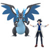 Pokemon Center Original Pokemon Scale World Kalos Region Professor Sycamore & Mega Charizard X