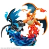  Pokemon Center Original G.E.M.EX Series Mega Charizard X & Mega Charizard Y 