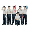 TTC 55-1010 JR Central Station Staff Summer Uniform Male Figures 6 Pcs Set (N scale)