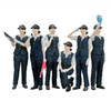 TTC 55-1020 JR Central Station Staff Summer Uniform Female Figures 6 Pcs Set (N scale)