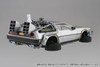Aoshima 1/24 Scale Back to the Future Part II Time Machine With Figure Plastic Model