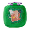 Pokemon Center Original Square Pouch With Carabiner Poko A Pokemon Greedent (Cook)