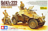 Tamiya 35286 German Armored Car Sd.Kfz.222 North African Campaign 1/35 Scale Kit