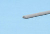 Wave Half Round Rod Gray