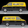  Takara Tomy Tomica Limited Vintage Neo 1/64 Scale LV-N344b Chevrolet Astro Van Mooneyes Yellow / Black Finished Prod 