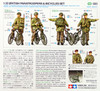 Tamiya 35333 British Paratroopers & Bicycles Set  1/35 Scale Kit