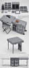 Takara Tomy Tomytec 1/12 Little Armory LD055 Field Desk A3 Unpainted Assembly Runner Kit 337089