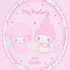Sanrio My Melody 2027 Diary Planner Ruled Type October Start 922676