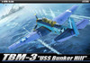  1/48 TBM-3 Uss Bunker Hill (limited Edition) Plastic Model 