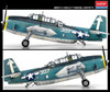  1/48 TBM-3 Uss Bunker Hill (limited Edition) Plastic Model 