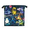  T's Factory Pokemon Flat Drawstring Pouch Stickers / Cool 