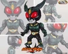 Tokusatsu Metalboy Heroes Kamen Rider Gills Garage Kit