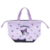 Sanrio Kuromi Lunch Drawstring Pouch With Handle 225053