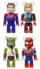Medicom MARVEL Spider-Man: Spider-Verse / Happy Kuji BE@RBRICK FULL SET (100pcs)