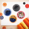 F-toys Haikyu!! Embroidered Can Badge 1Box 10pcs (FULL BOX)