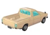  Hasegawa 1/32 Datsun Sunny Truck B121 Mid Model Short Body Beige Plastic Model 