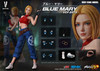 The King of Fighters XIV Blue Mary 1/6 Scale Action Figure