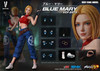  The King of Fighters XIV Blue Mary 1/6 Scale Action Figure 