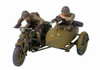 Pit-Road 1/35 Scale Imperial Japanese Army Type 97 Rikuo Motorcycle with Sidecar Plastic Model 