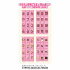  Heart Kirby Chocolate Bar Style Stickers with Exclusive Packaging BOX (8pcs) 