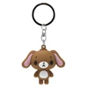 T's Factory Sanrio Rubber Mascot Key Holder Kuro Usa 
