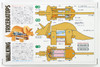 Tamiya 70088 Walking Triceratops Set