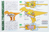 Tamiya 70089 Walking Tyrannosaurus Set