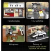 CaDA Initial D Fujiwara Tofu Shop Extra-Large Building Block Kit