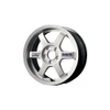 Aoshima 1/24 Scale Volk Racing TE37 16 Inch Wheel and Tire Set Plastic Model Accessory