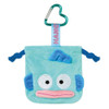  Kcompany Sanrio Characters Hangyodon Mini Drawstring Pouch With Carabiner Attached 