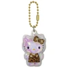  Kcompany Sanrio Hello Kitty Puffy Three Dimensional Petit Ball C Leopard Print Brown 