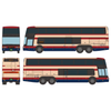Tomytec Bus Collection Fukushima Transportation Mitsubishi Fuso Aero King (No.1093 / Galaxy) (N scale)