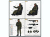 1/35 Scale JGSDF Vehicle Crew Set No.1 Plastic Model