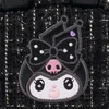 Sanrio Mini Bag Charm Girly All Black Kuromi Mode 002143