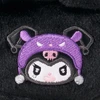 Sanrio Mini Bag Charm Casual All Black Kuromi Mode 002305