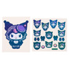 Sanrio Sticker Set Gothic All Black Kuromi Mode 968391