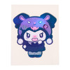 Sanrio Sticker Set Casual All Black Kuromi Mode 968668