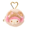 Sanrio My Melody Mini Pouch With Carabiner Cookie Fluffy Bear 190381