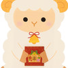 Sanrio Pochi Envelope With Stickers Sheep 528242