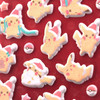 Pokemon Center Original Sparkling Puffy Stickers Getting Ready For Christmas!