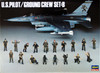 Hasegawa X48-5 U.S. PILOT / GROUND CREW SET B 1/48 Scale Kit