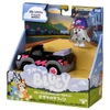 Takara Tomy Bluey Figure and Mini Vehicle Set Pizza Shop Muffin