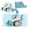 Takara Tomy Paw Patrol Skye Helicopter and Everest Snow Cat Set with Mayor Goodway and Chickaletta