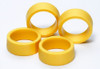Tamiya 95205 Mini 4WD Low-Profile Offset Tread Tires (Hard/Yellow)