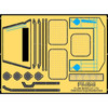 Fujimi TK 115283 Photo Etched Parts for Chibi-maru IJN Aircraft Carrier Soryu