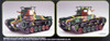 Fujimi TM7 Chibi-maru Military Type 97 Chi-Ha 57mm Tank Gun Late Type Non-scale kit