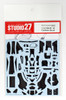 Studio27 ST27-CD12003 YZR-M1 '05 Carbon decal for Tamiya 1/12