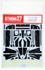 Studio27 ST27-CD20041 Lotus 107 1992 Carbon Decal for Tamiya 1/20