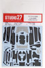 Studio27 ST27-CD24003 Ferrari ENZO Carbon Decal Set for Tamiya 1/24